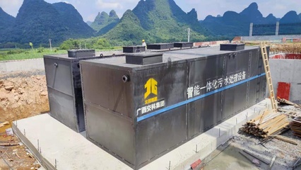 廣西交科集團(tuán)自主研發(fā)智能一體化污水處理設(shè)備，助力綠色環(huán)保新篇章